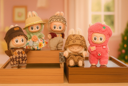 17cm Doll Clothes – Handmade Outfits for Collectible Monster Dolls (Fits Labubu Gen 1 / 2 / 3)